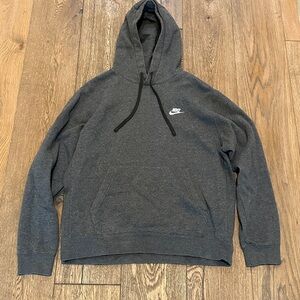 Nike Men's Gray Hoodie